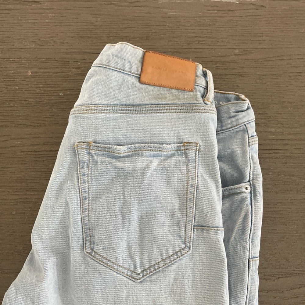 Light blue purple  brand jeans